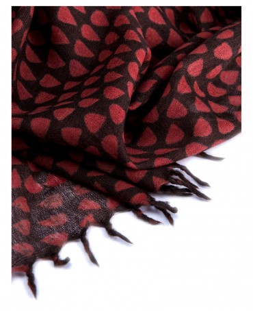 Палантин Женский W40-MOSAIQUE/ROUILLE